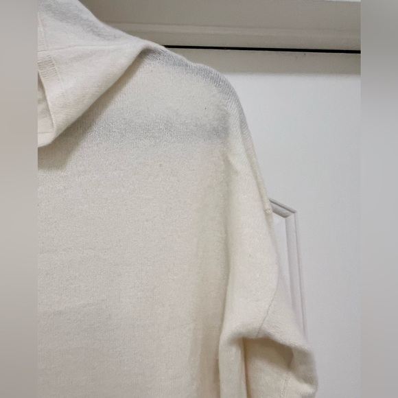 NWOT NAADAM Cashmere Mockneck Tunic Sweater - Picture 5 of 8